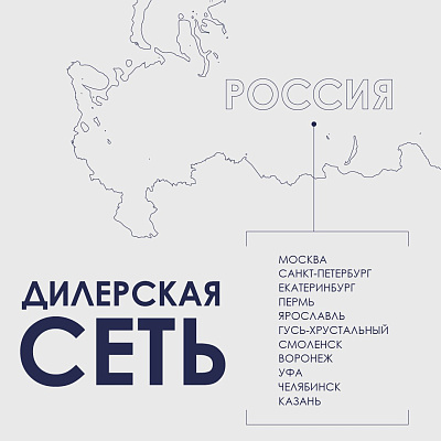 ВСТРЕЧАЙ НАШУ ШИРОКУЮ ДИЛЕРСКУЮ СЕТЬ!