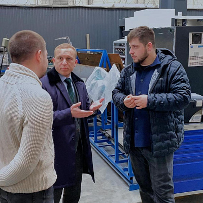 Делегация из Республики Башкортостан посетила производственную площадку «Ронтек машин тулс» в Великом Камне