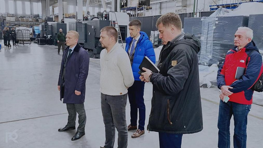Делегация из Республики Башкортостан посетила производственную площадку «Ронтек машин тулс» в Великом Камне
