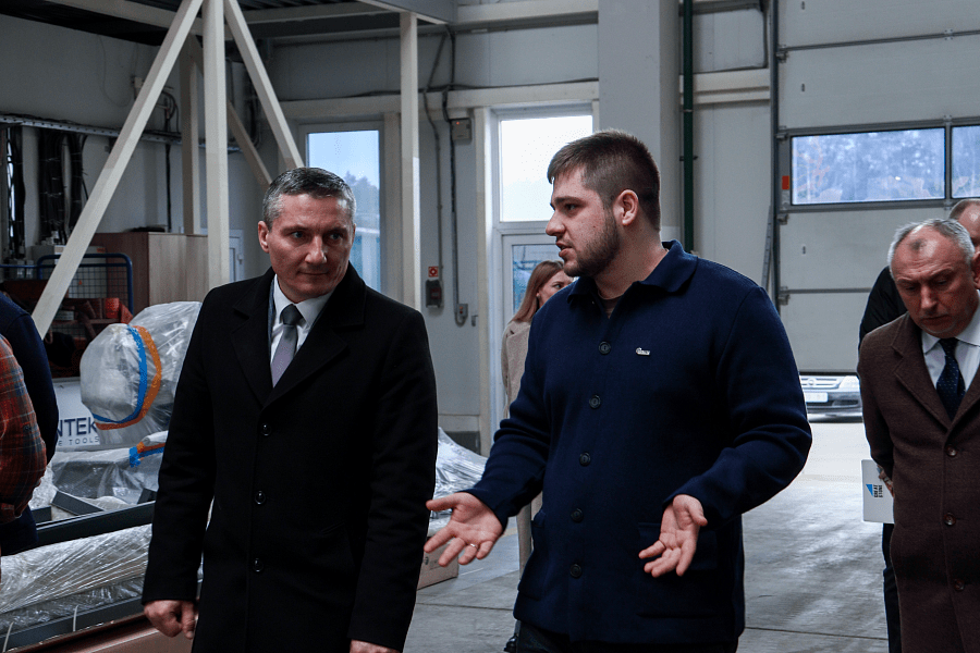 ВСТРЕЧА С ПРЕДСЕДАТЕЛЕМ СМОЛЕВИЧСКОГО РАИСПОЛКОМА