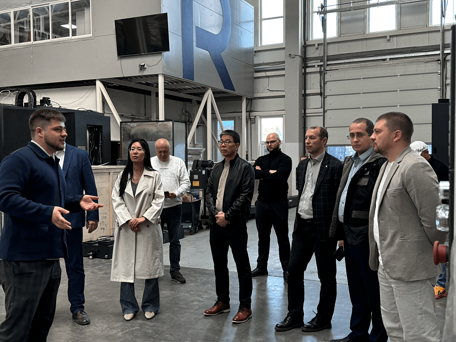 Визит на производство: китайские и нижегородские партнёры оценили наши мощности